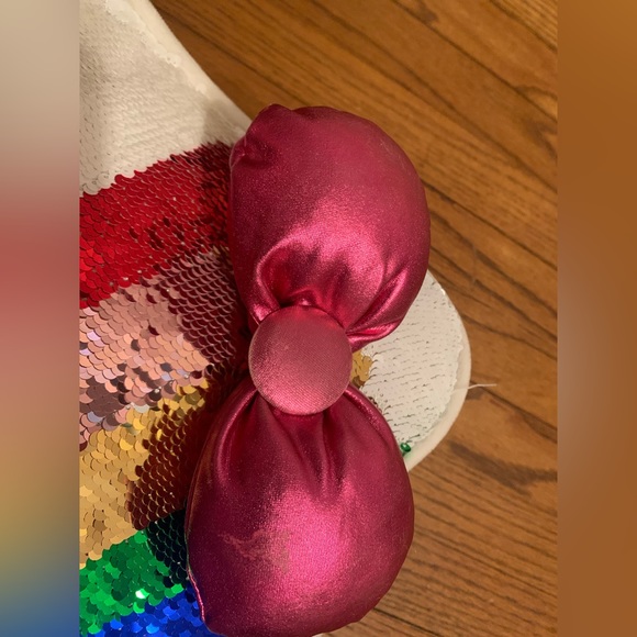 Sanrio Hello Kitty Flip Sequin Pillow Collectible - Picture 8 of 8